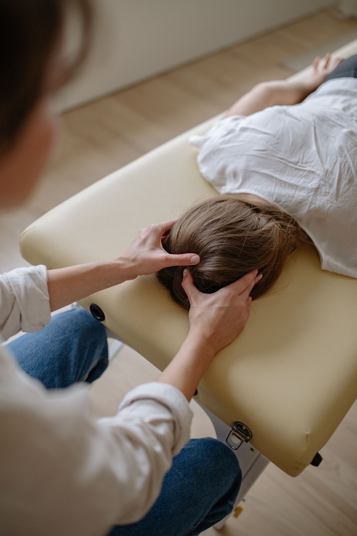 Gentle Cranial Osteopathy Session with subtle hands on touch