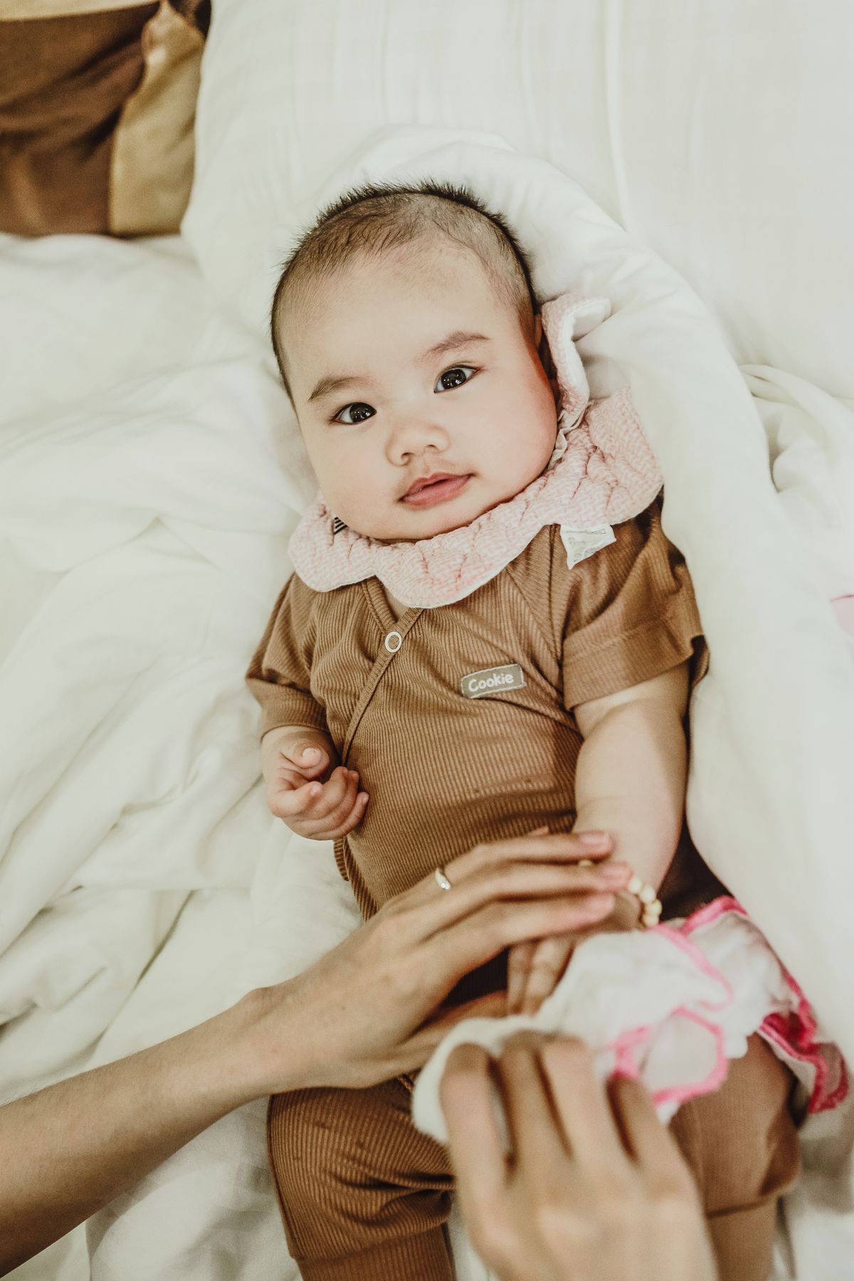 Gentle paediatric cranial touch for babies and infants